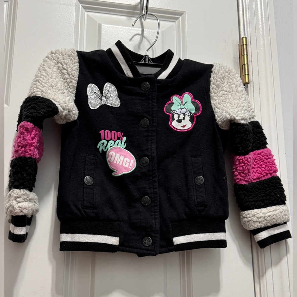 Disney 3T snap down Minnie Mouse jacket